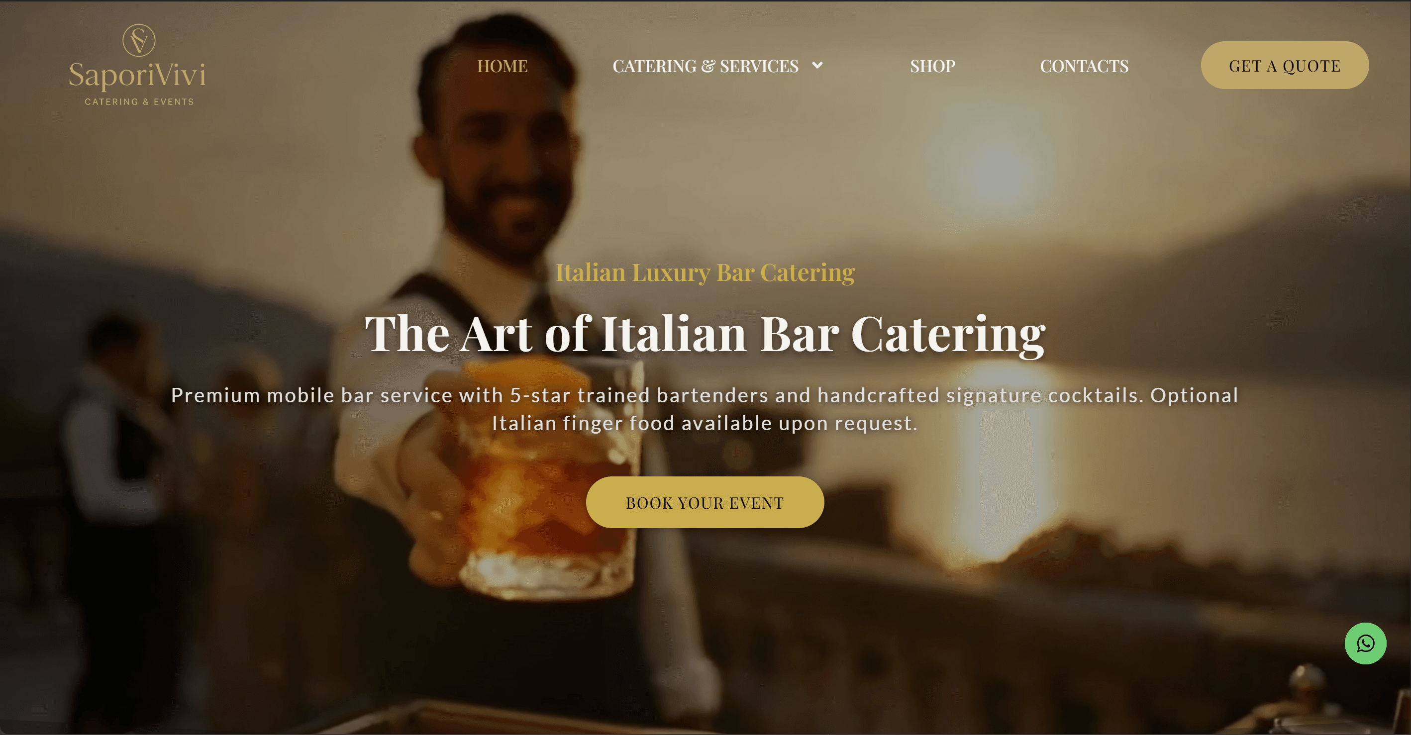SaporiVivi - Italian Luxury Bar Catering